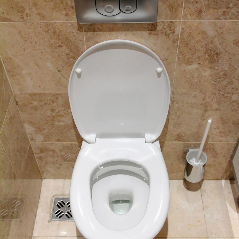 clean sanitized bathroom
