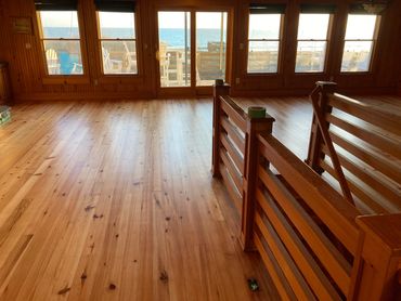 The Outer Banks Hardwood Floor Co.
Historic Nags Head Heart Pine Refinish
Outer Banks Hardwood Floor