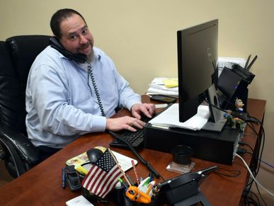 Portrait of Jeff Harris, Office Manager specializing in collection efficiency.
