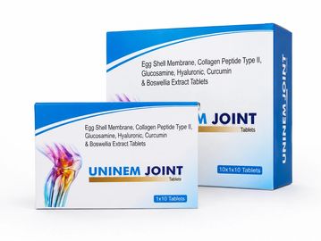 Uninem Joint tablets packaging for joint health.
