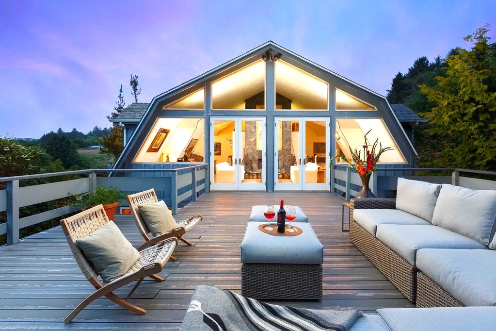 A vacation house with a huge terrace