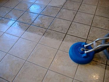 Residential tile cleaning