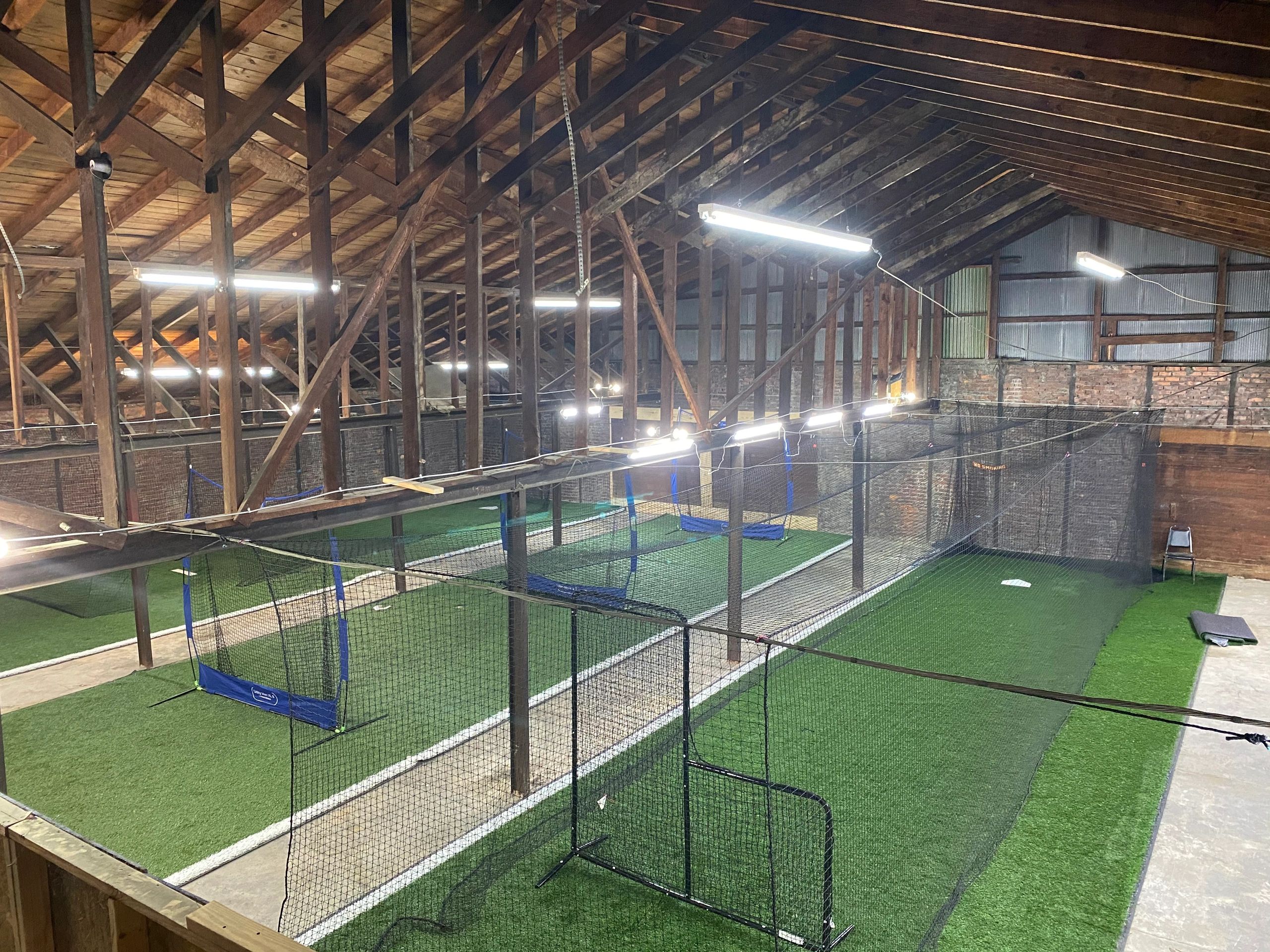 THE SANDLOT BATTING CAGES