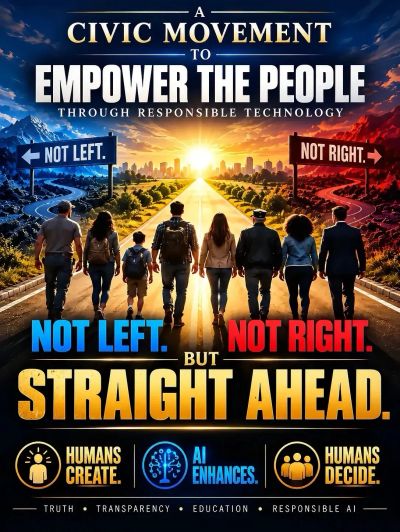 A civic movement empowering people beyond left or right politics.
