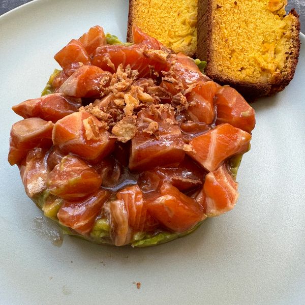 Tartarte de saumon