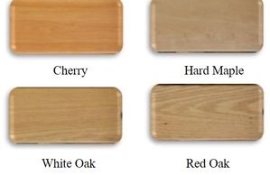 Cherry, Maple, White Oak, Red Oak