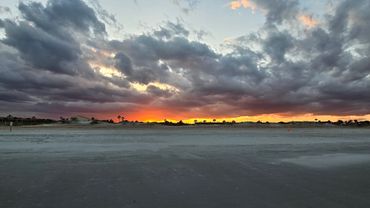 Sunset on the East Coast