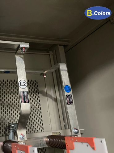 การใช้แผ่นวัดอุณหภูมิ THERMAX วัดอุณหภูมิ Busbar (บัสบาร์)