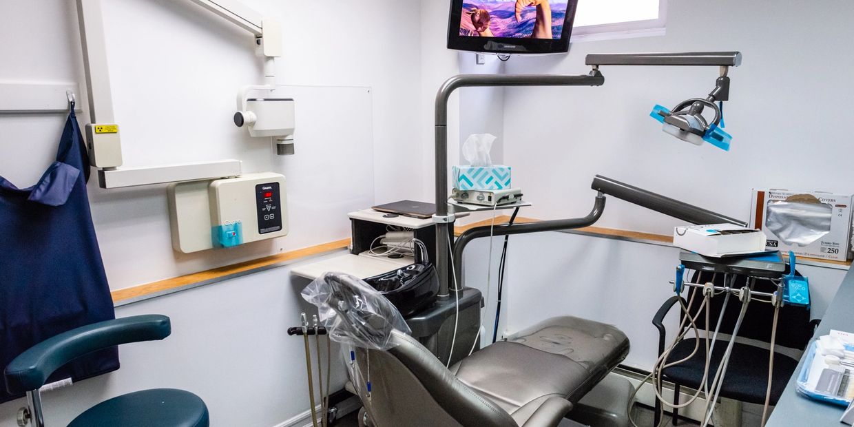A set of dental equipment