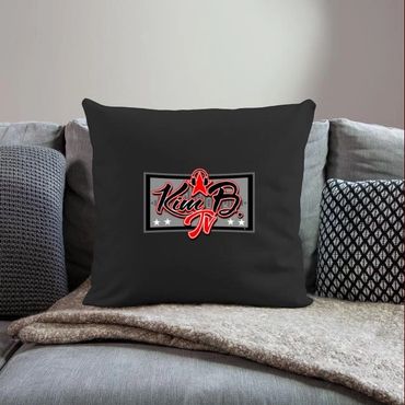 Kim B. TV Throw Pillow Cover