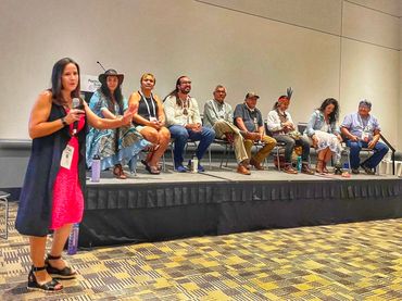 Dr. Angela Beers organized & moderated the Indigenous Affinity panel, MAPS Psychedelic Science 2023.