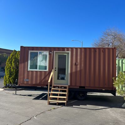 RV shipping container home