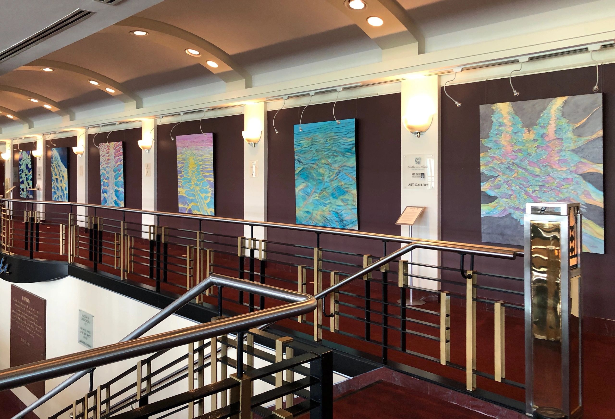 My Featured Artist Exhibit at Duke Energy Center For The Arts/Mahaffey Theater