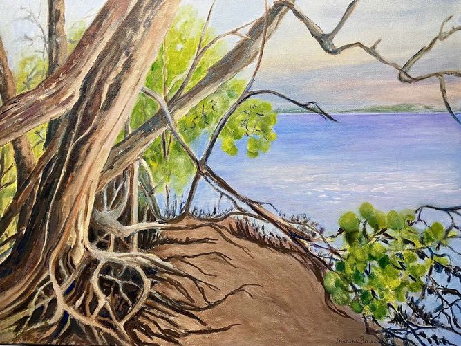 Mangrove. Oil on Canvas.