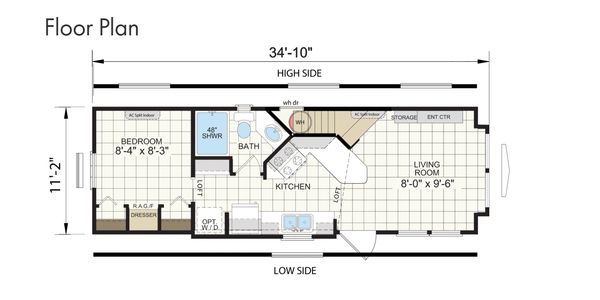 Tiny Home floorplan