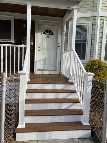 New Front Porch in Charlestown, MA