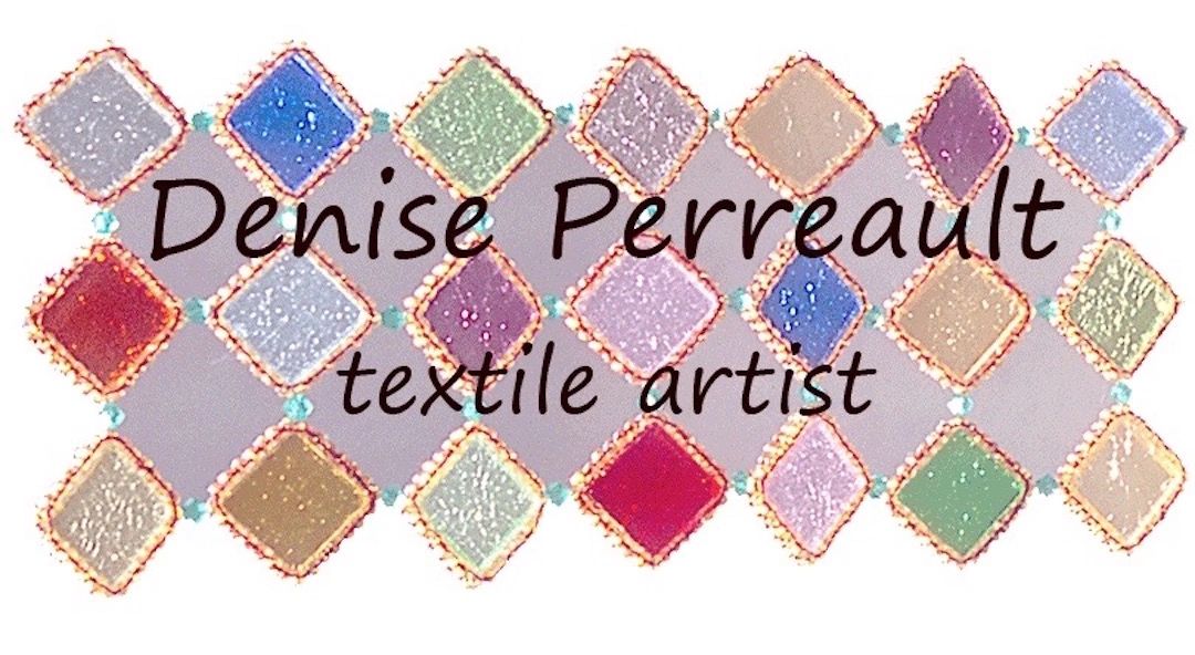 Denise Perreault Textile Artist logo.