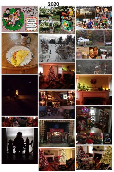 2020 - Our card with Maggie P artwork … Bert finally comes home to be with our "Bert Girl" and Ernie