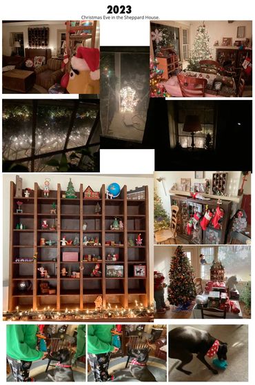 More 2023 ... Celebrating our house, our home, our Noel, and the LOVE that lives in this place.