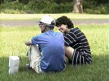 Pops Sheppard and Mary Jane at the Tettemer-Dillion Reunion, 1996