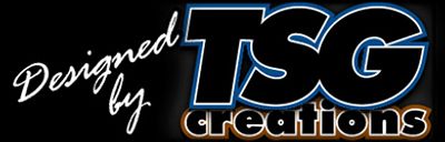 TSGcreations logo designed by Le Sheppard