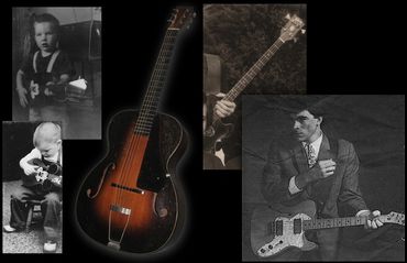 Le Sheppard's Guitars thru the years