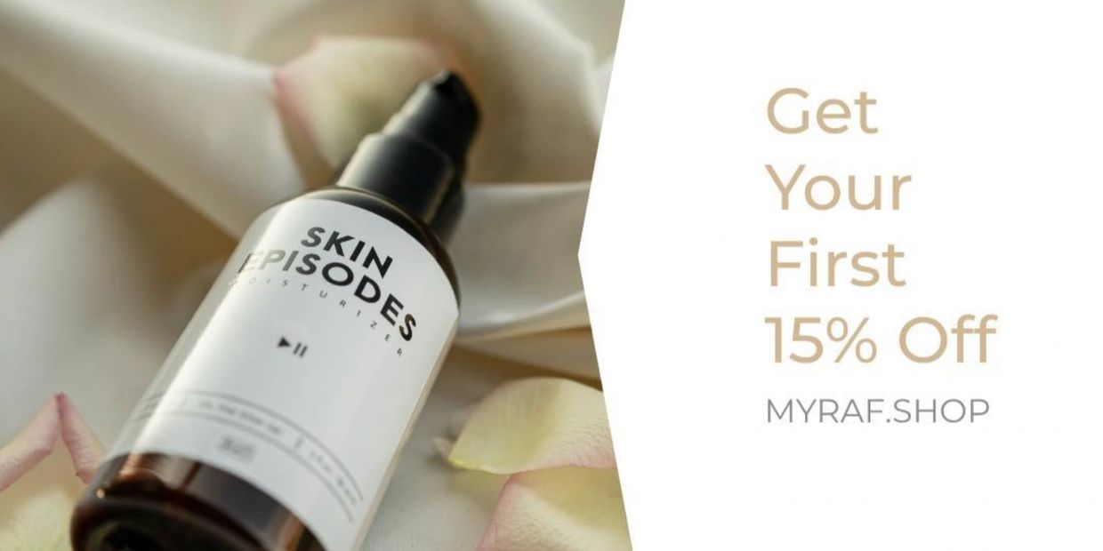 Get your first 15% off when you subscribe for RAF Skincare at www.MYRAF.shop