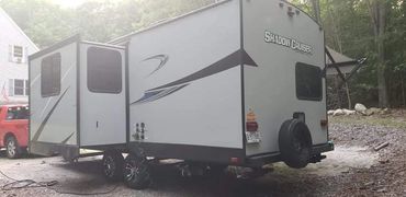 My RV with back part of Slide out