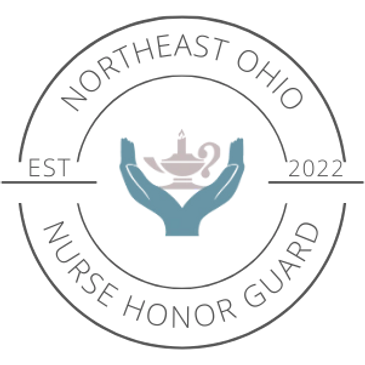 logo with our name and hands holding Nightingale Lamp