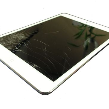apple iPad broken cracked screen replacement