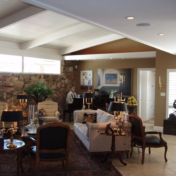 A traditional home renovation in Palm Springs, California