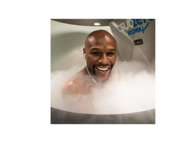 Floyd Mayweather uses cryotherapy for peak performance