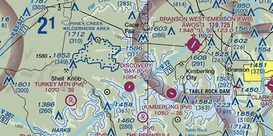 Ozarks, VFR Sectional, Table Rock Lake, Pilot's Point Airpark