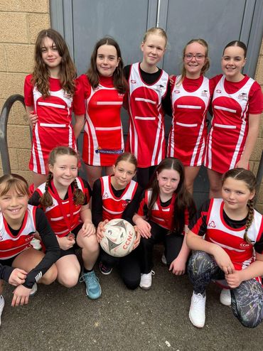 Making friends through netball