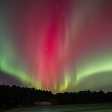 aurora borealis in rhode island october 10, 2024 conditions perfect for northern lights