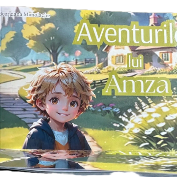 Cover of a children's book featuring a smiling boy and a sunny suburban background.