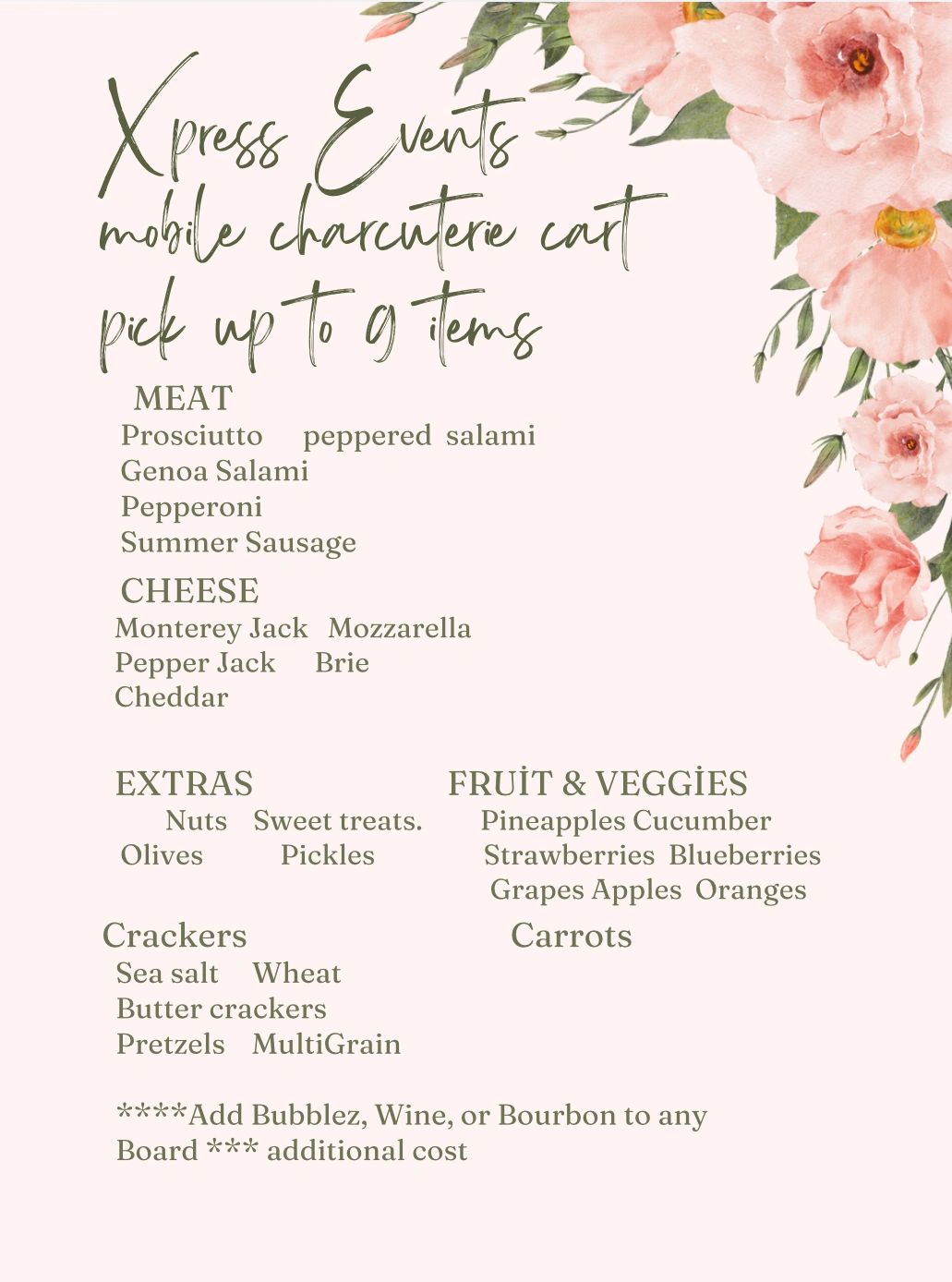 Pick up to 9 items !!