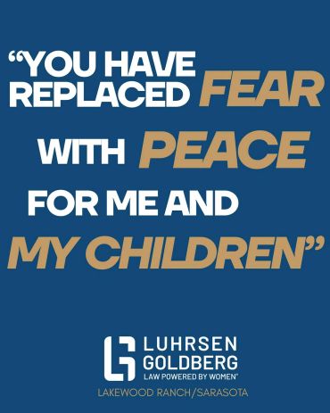 Inspirational quote about replacing fear with peace for family.