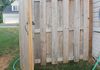 Double Sided Pressure Treated Fence