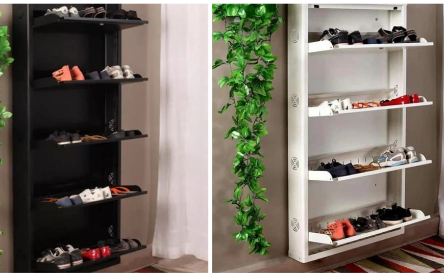 Shoe Den shoe rack
Mehar industries
Wallmounted shoe rack
Metal shoe rack 