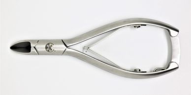 5" Straight Jaw Diabetic Friendly Toenail Nipper; Diabetic Friendly Nail Trimmer; Nail Clipper