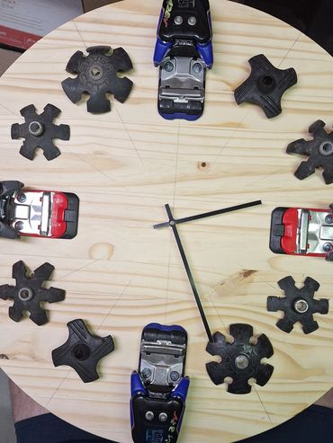 Many options available, use your imagination and we'll make it happen. Just laid the pole baskets ou