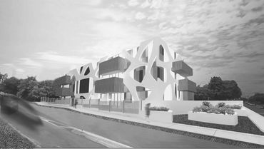 Melbourne Commercial Architecture Render, Apartments, Cornerstone Development, Main Street Community