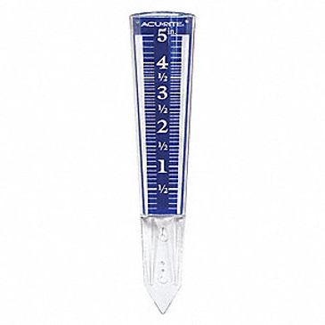 rain gauge, measuring water