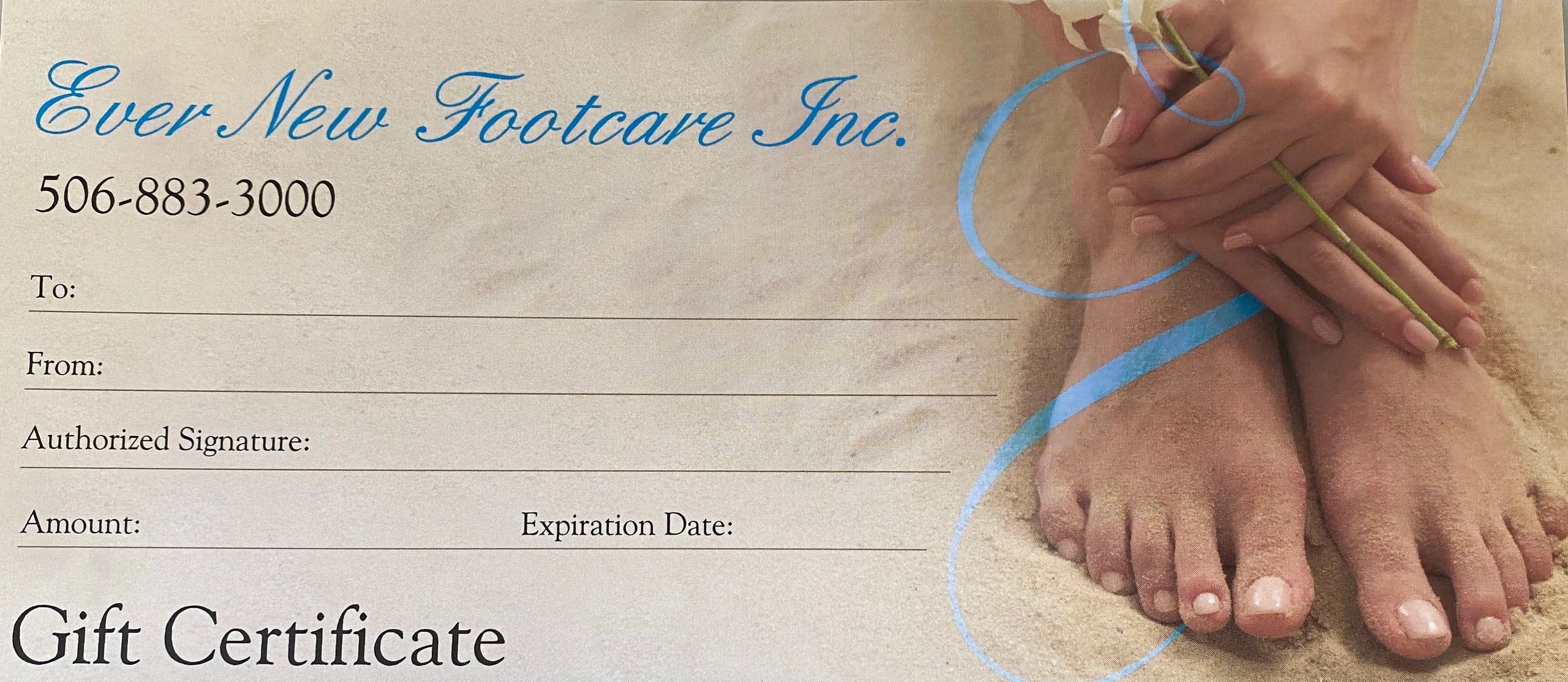$45 Gift cards now available for purchase.
Treat someone to Happy Feet today.