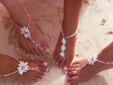 Beautiful Barefoot Sandals Foot Jewelry 