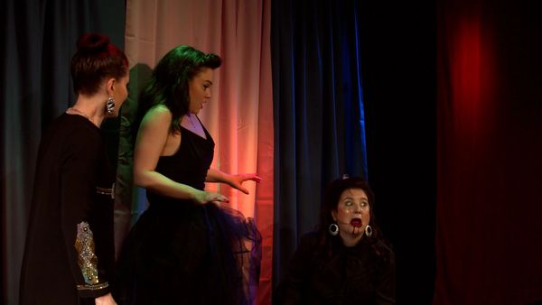 Kitten Solloway  Annie-Sage Whitehurst The Vole Sisters Nanette Deasy The Players Theatre NYC