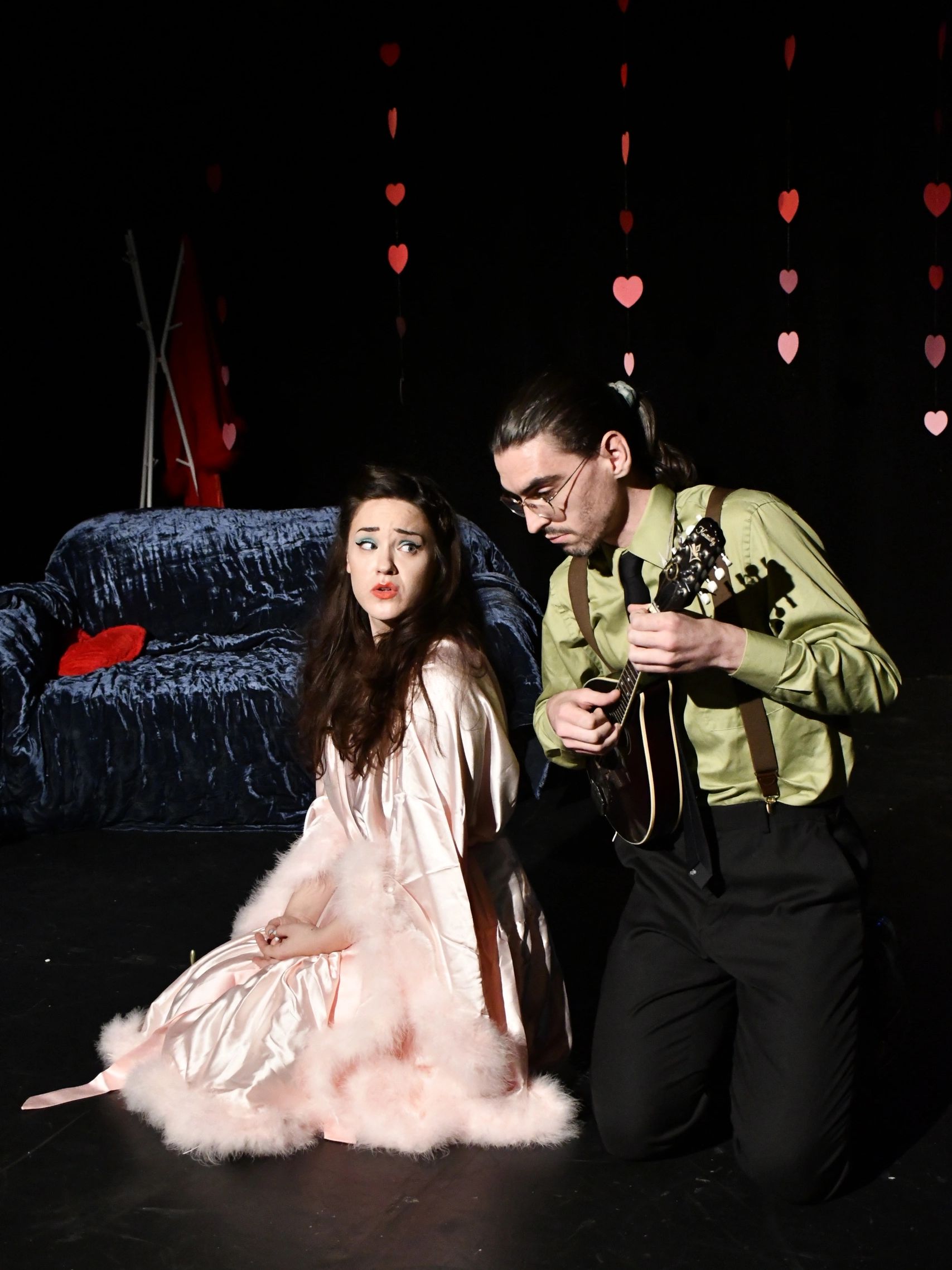 Annie-Sage Whitehurst - Kitten Solloway - and Robert Price -Sophocles Rust photo by Pedro Lee