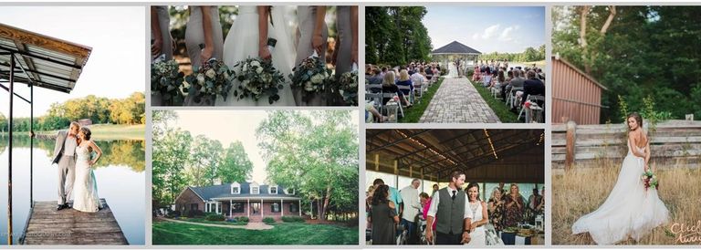 The Oaks Events Midland, NC outdoor wedding venue near Charlotte, NC