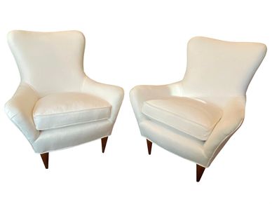 Mid Century Italian Lounge Chairs